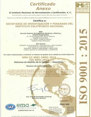certificacion